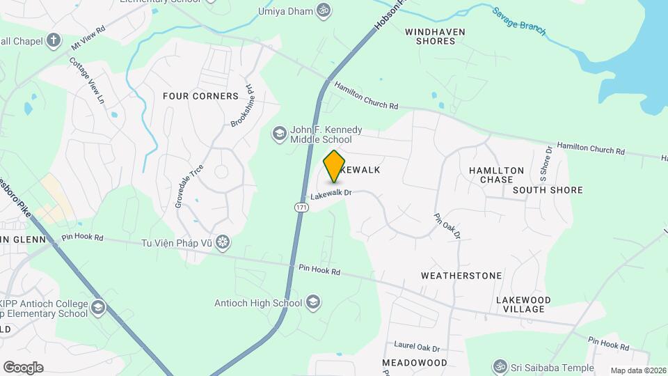 1025 Lakewalk Dr Map and Location Details