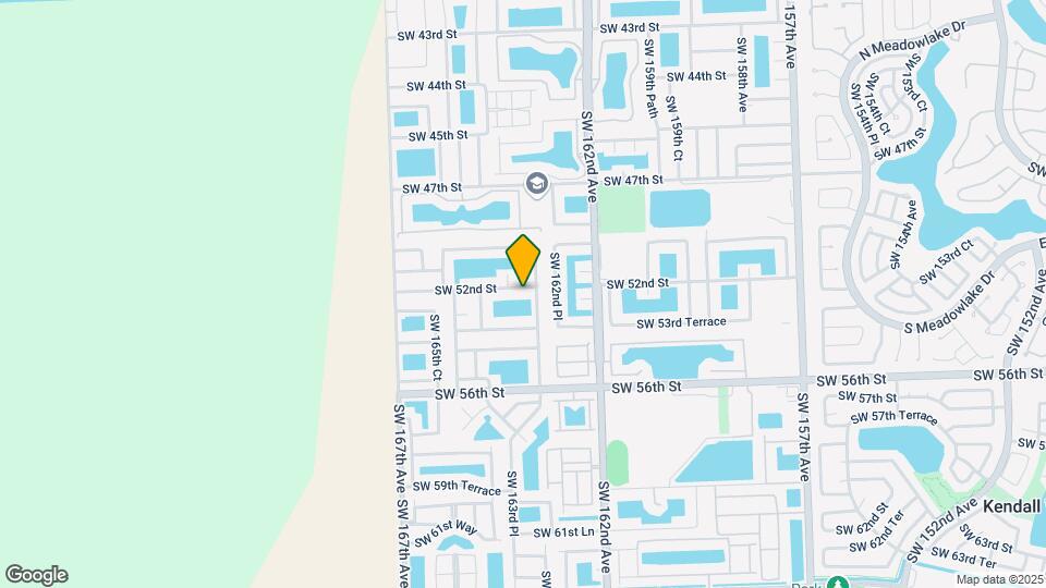 16340 SW 52nd St Map and Location Details