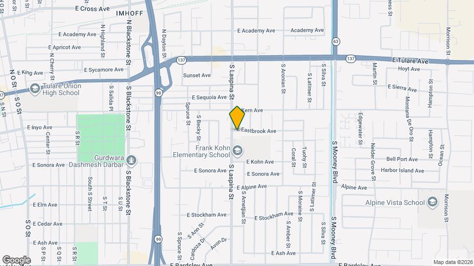 1635 E Eastbrook Ave Map and Location Details
