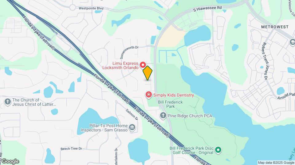 4 Bedroom 2.5 Bath Home in Metro West Area! Map and Location Details