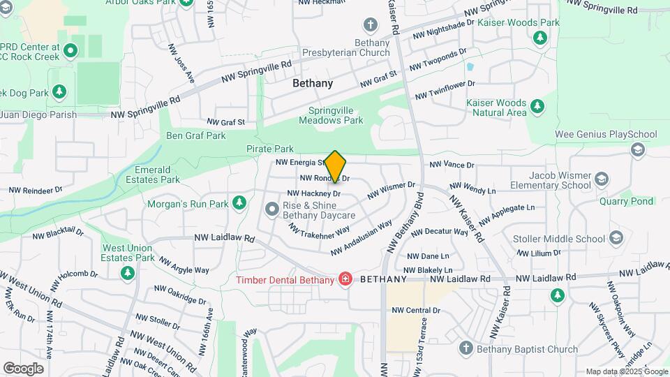 15765 NW Hackney Dr Mapa y Detalles de la Ubicación