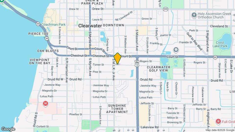 1105 Turner St Map and Location Details