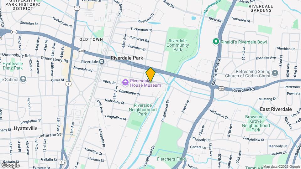 5011 Riverdale Rd Map and Location Details