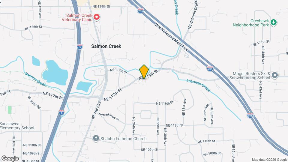 11809 NE 26th Pl Map and Location Details