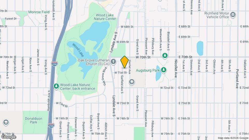 7041 Garfield Ave S Map and Location Details