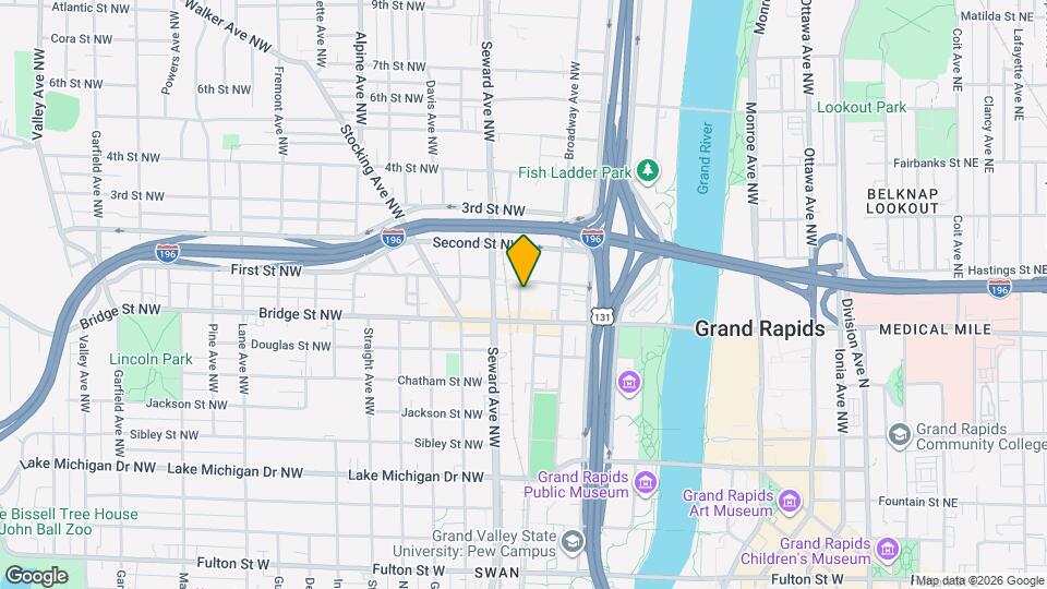 Lofts on Alabama Mapa y Detalles de la Ubicación