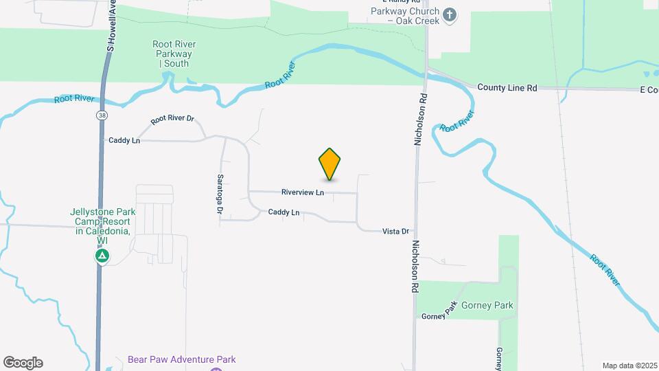 9332 Riverview Ln Map and Location Details