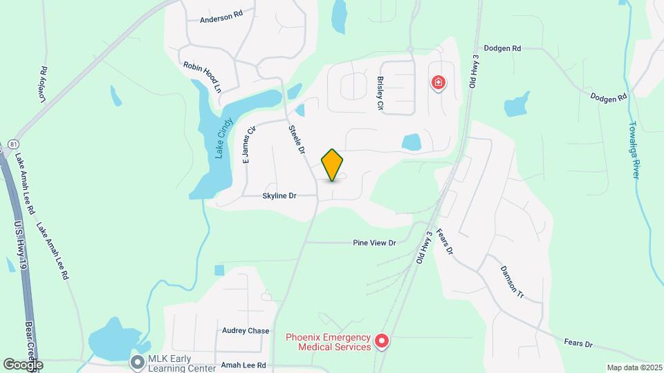 312 Falls Ct Map and Location Details