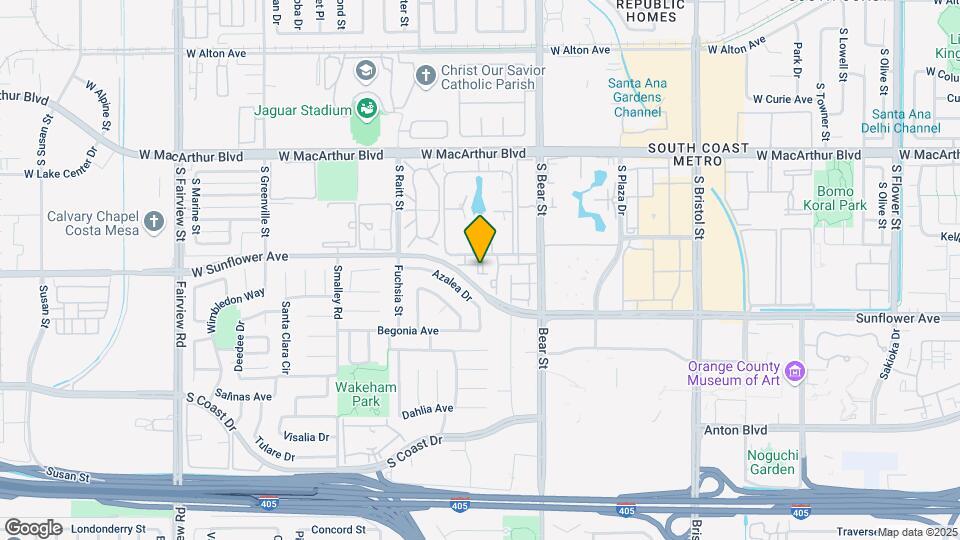 3445 Hollow Brook Cir Map and Location Details