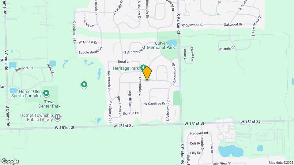 14834 Cricketwood Dr Map and Location Details