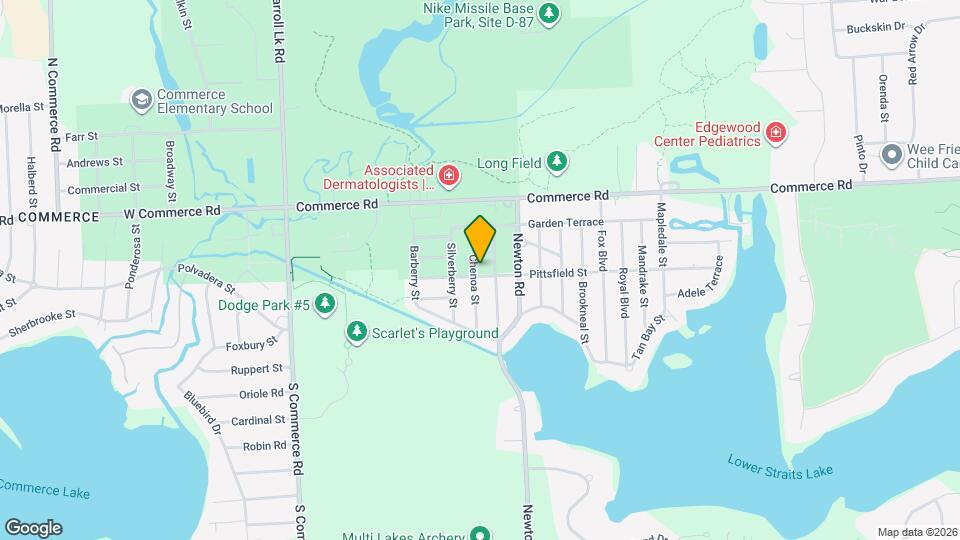 3165 Chenoa St Map and Location Details