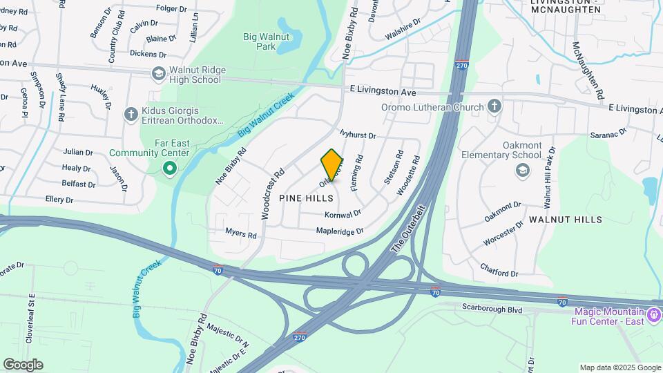 1883 Alsace Rd Map and Location Details