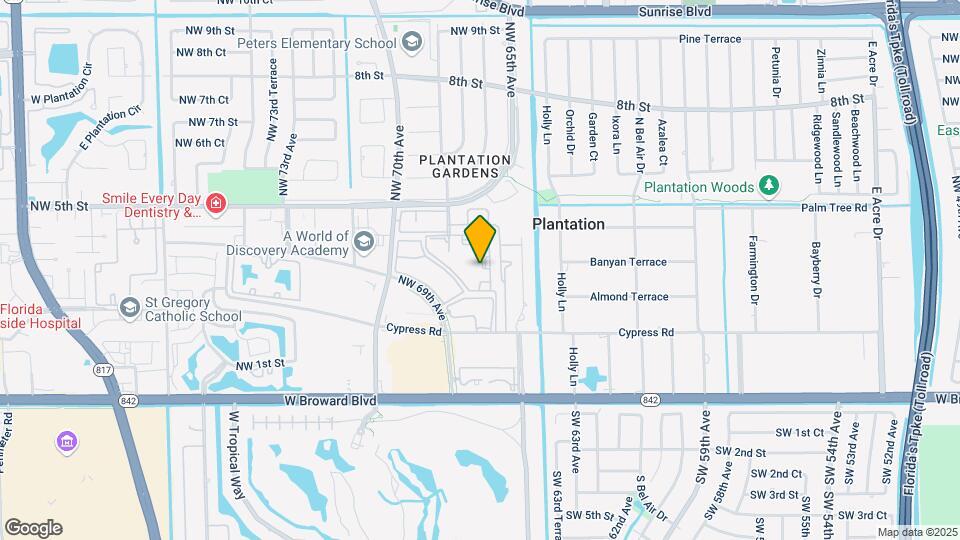 408 NW 68th Ave, Unit 514 Map and Location Details