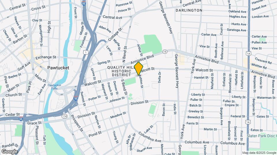 73 Ashton St, Unit 2 Floor Map and Location Details