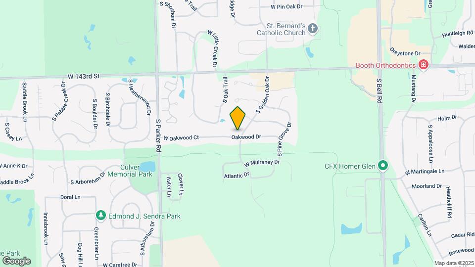 14518 S Golden Oak Dr Map and Location Details