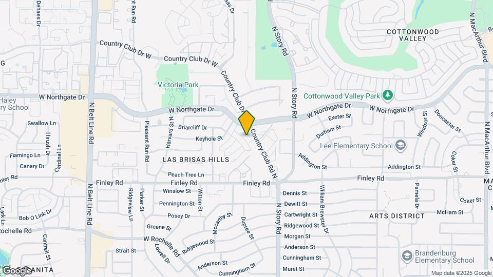 2438 Briarcliff Dr Map and Location Details