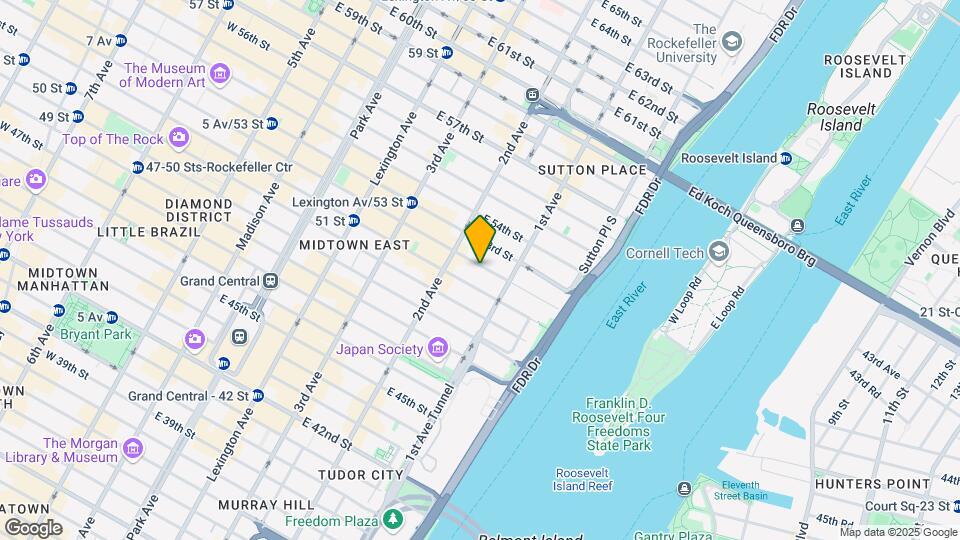 330 East 52nd Street Map and Location Details