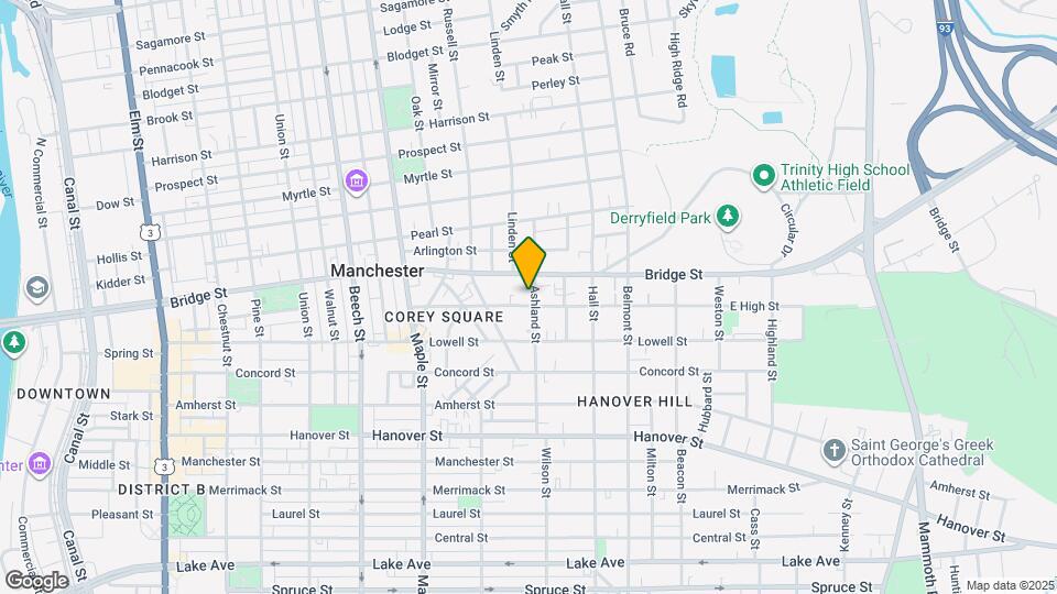 96 Ashland St, Unit Unit 1 Map and Location Details