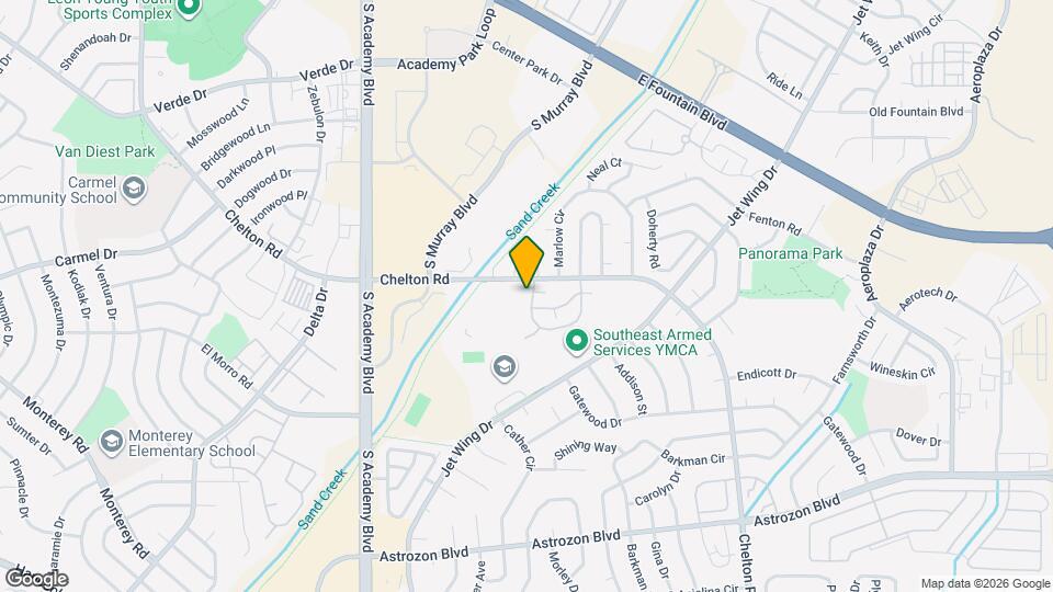 4205 Hunting Meadows Cir Map and Location Details