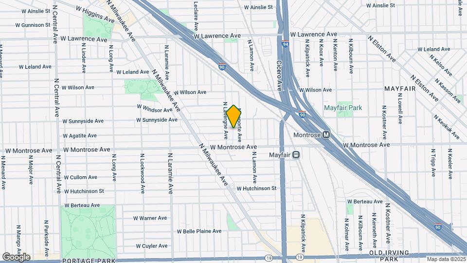 4432 N Laporte Ave Map and Location Details