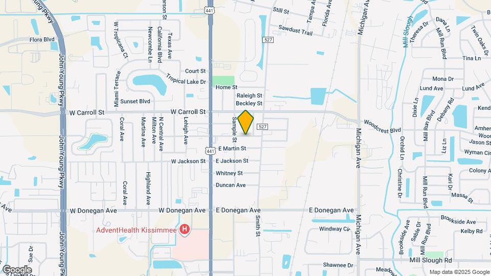 314 E Fletcher St Map and Location Details
