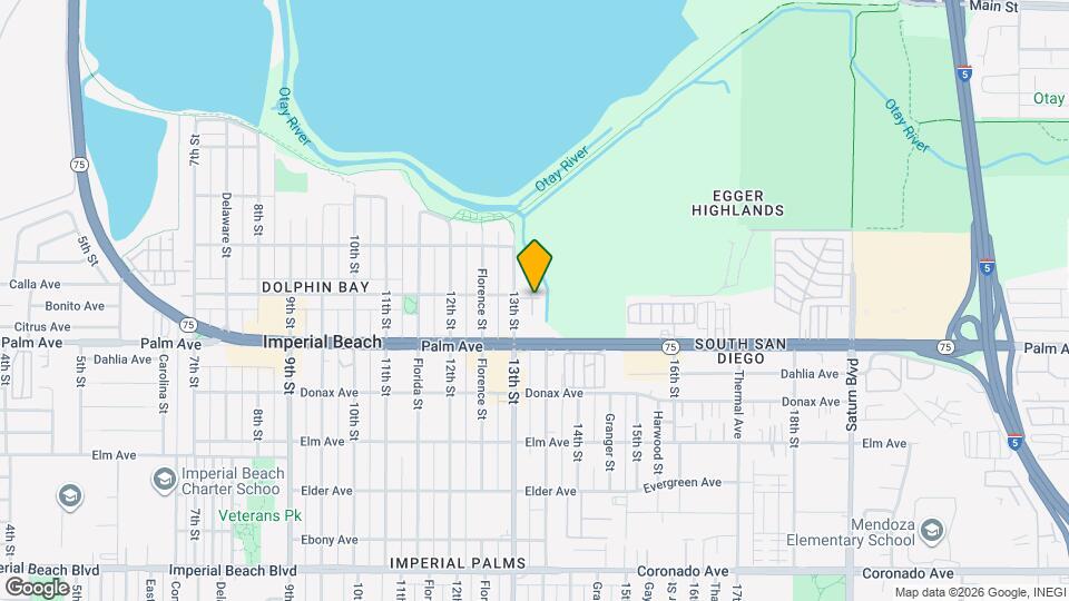 631 13th St Map and Location Details