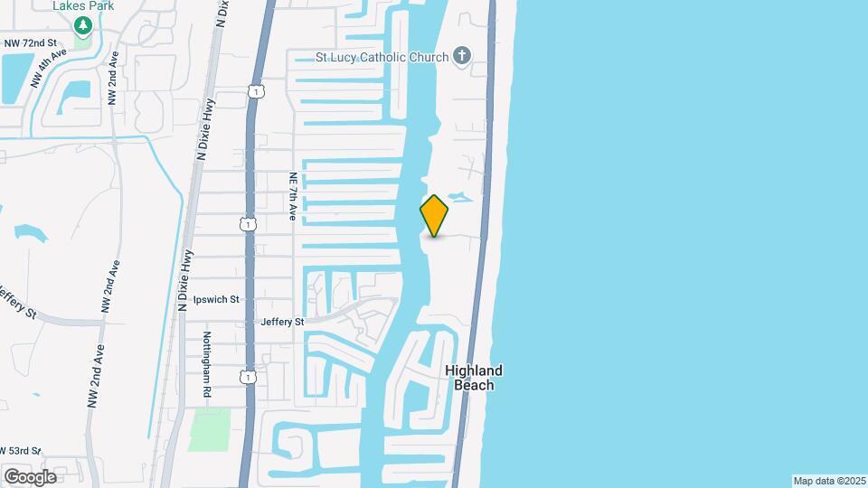3912 S Ocean Blvd, Unit 1101 Map and Location Details