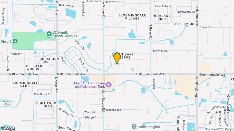 3141 Bloomingdale Villas Ct Map and Location Details