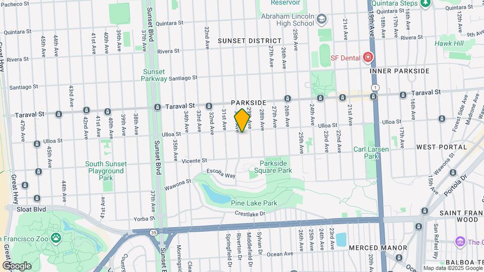 2518 30th Ave Map and Location Details