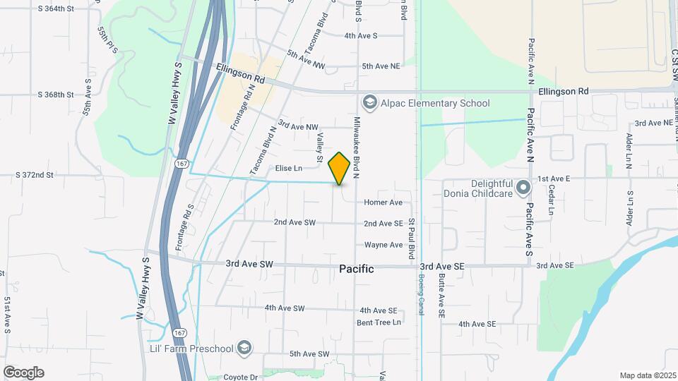 124 Homer Ave SW Map and Location Details