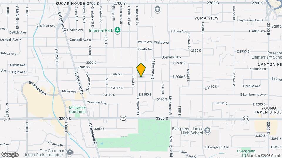 1711 Gregson Ave Mapa y Detalles de la Ubicación