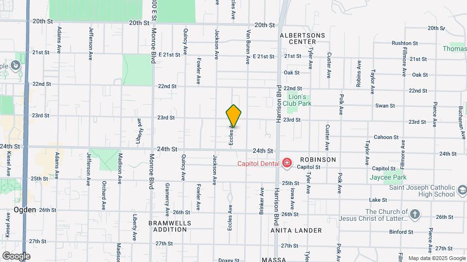 2332 Eccles Ave Map and Location Details
