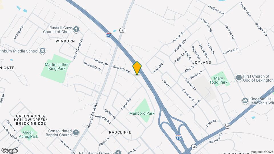 264 Radcliffe Rd Mapa y Detalles de la Ubicación