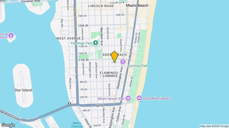 1024 Pennsylvania Ave Map and Location Details