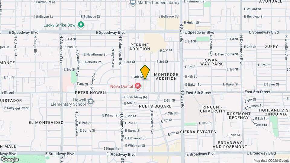 650 N Erin Ave Map and Location Details