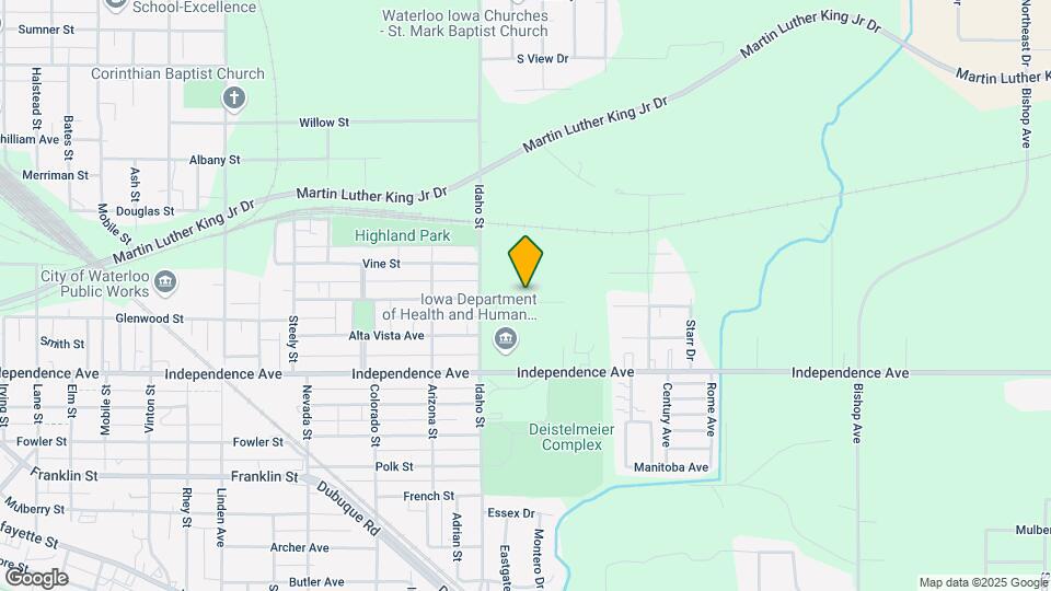 1311 Prospect Ave Map and Location Details