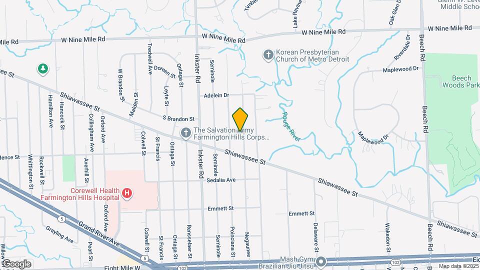 21627 Negaunee Map and Location Details