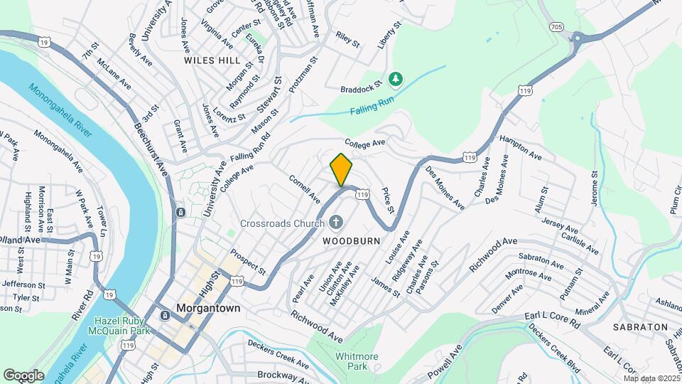 924 Willey St, Unit 2 Map and Location Details