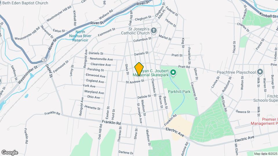 215 Madison St, Unit Unit B Map and Location Details