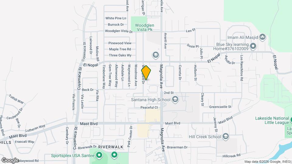 10047 Woodpark Dr Mapa y Detalles de la Ubicación
