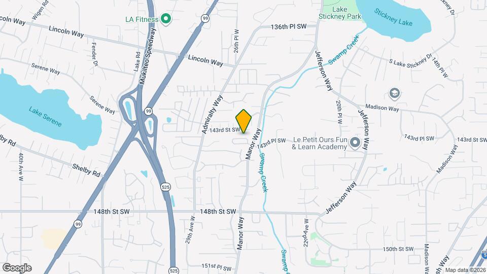 Lynnwood Home Map and Location Details