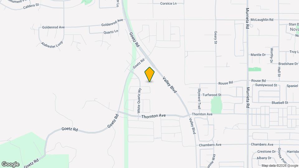 25220 Zircon Rd Map and Location Details