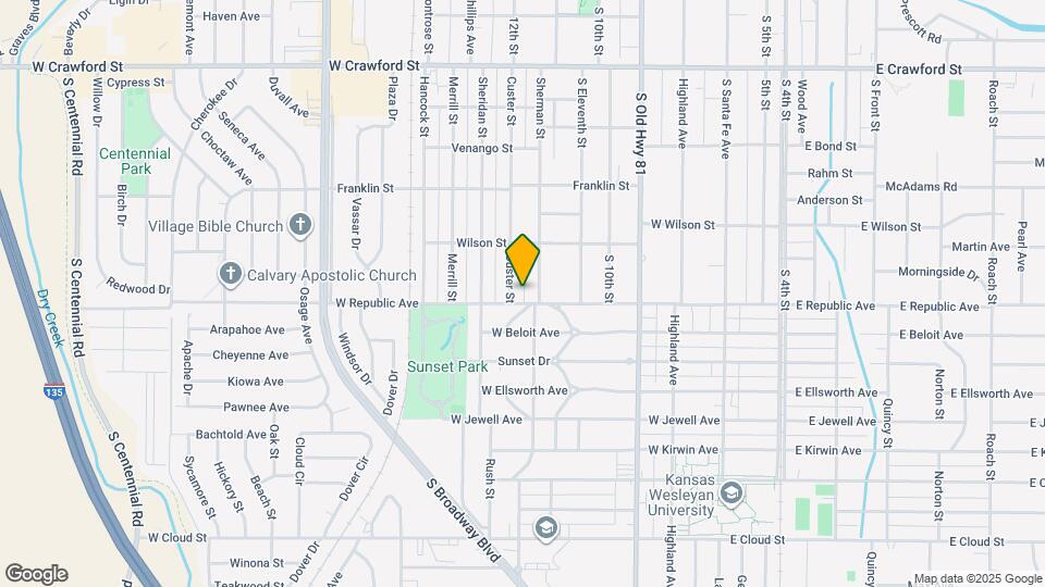 610 W Republic Ave Map and Location Details