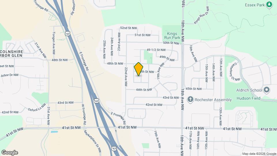 4523 21st Ave NW Map and Location Details