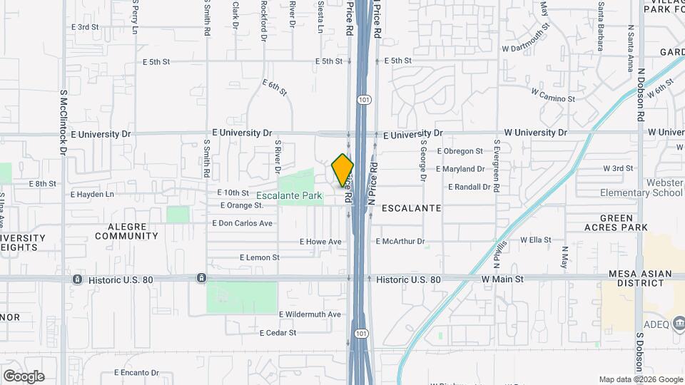 2146 E 10th St Map and Location Details