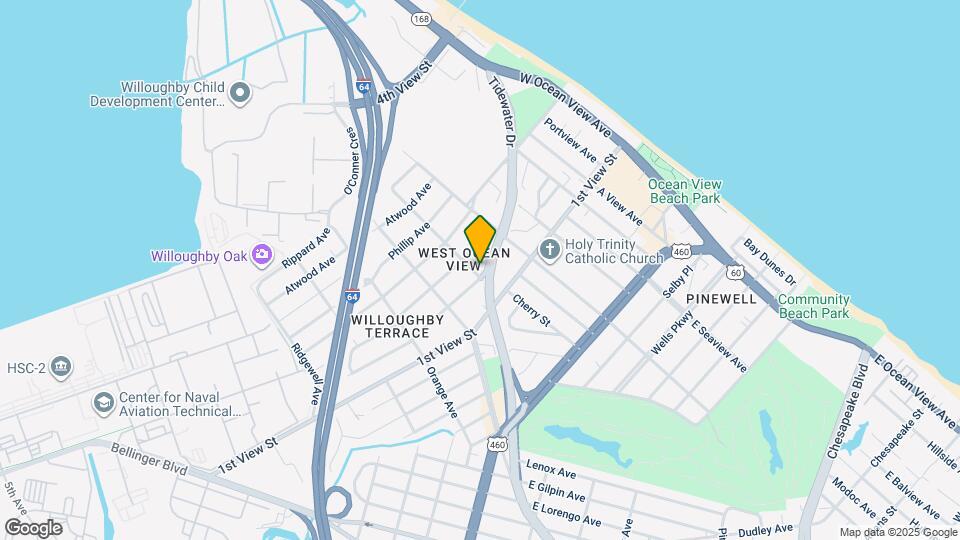 9447 Peachtree St Map and Location Details