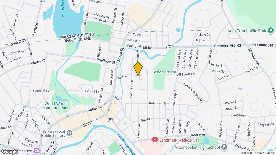 494 Wood Ave Map and Location Details