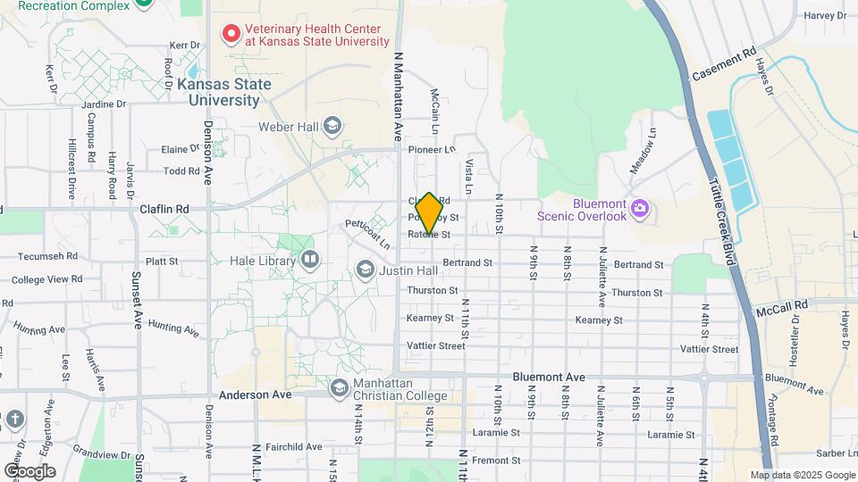 1223 N 12th St Mapa y Detalles de la Ubicación