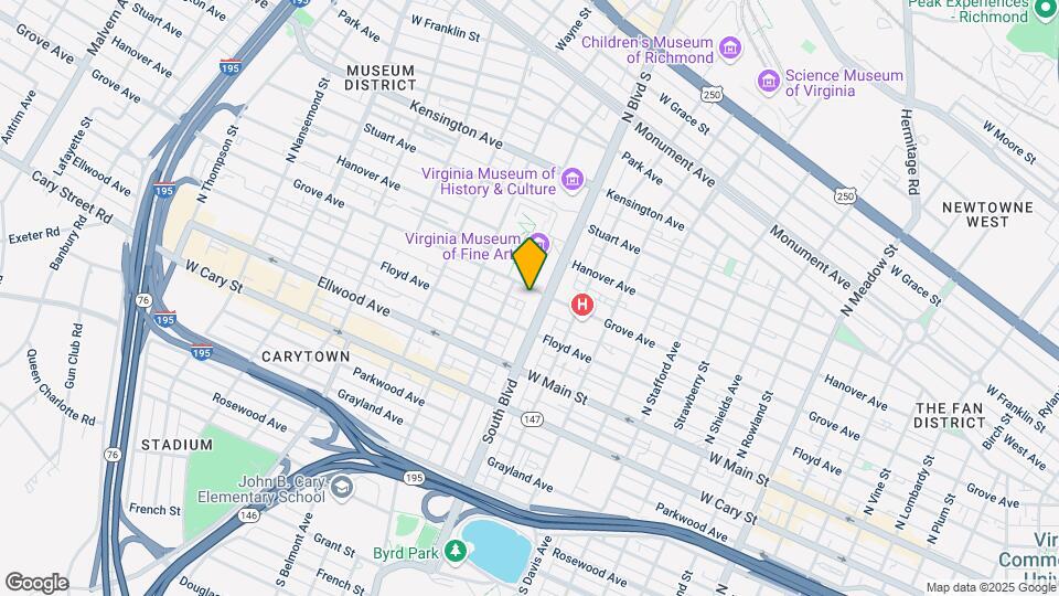 2809 Grove Ave, Unit Apt C Map and Location Details