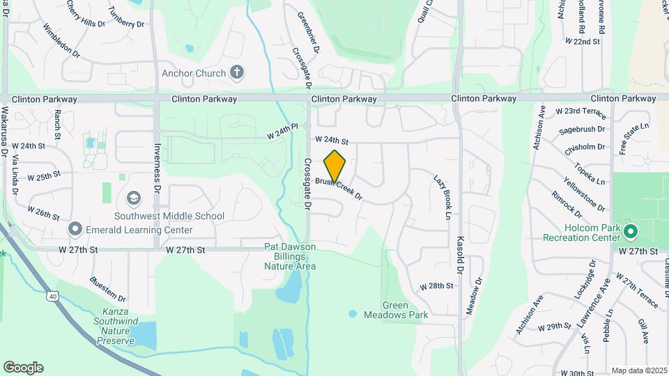 3733 Brush Creek Dr Mapa y Detalles de la Ubicación